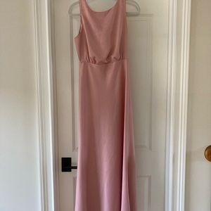 Pink BHLDN Bridesmaid Dress